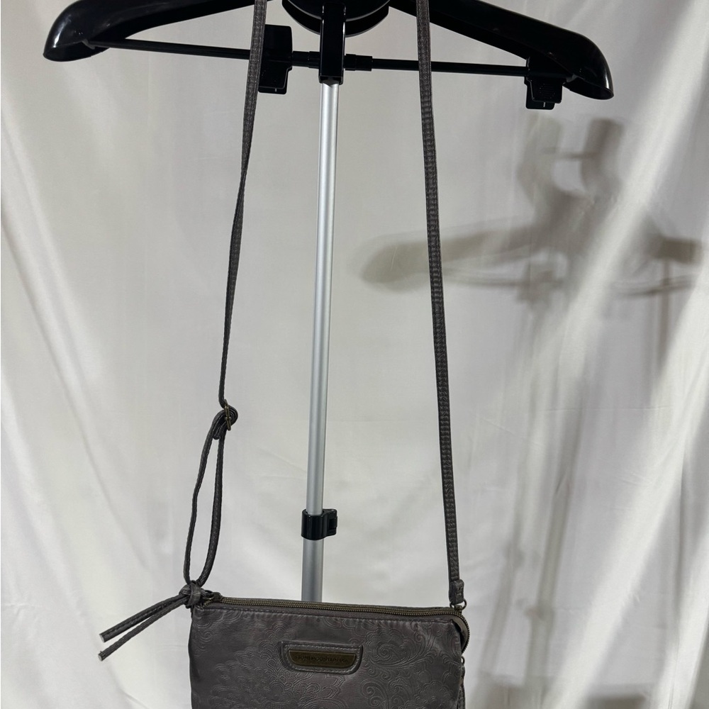 Stone Mountain Gray Crossbody Bag